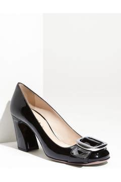 prada slingback pump|prada buckle sculpted heel pump.